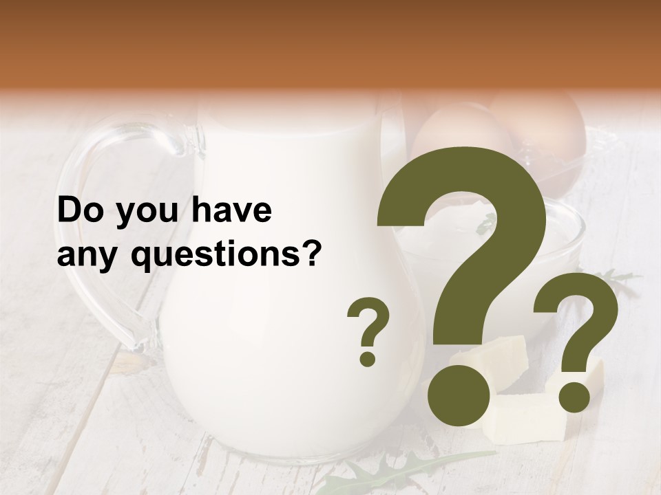 Margarine Wooden Drink PowerPoint Template