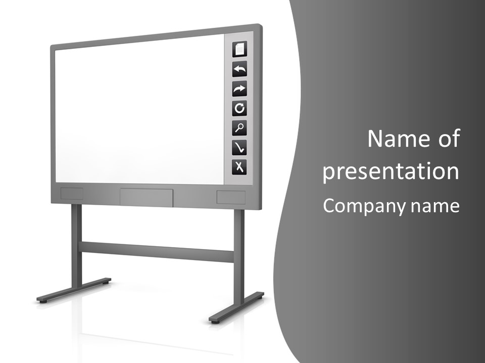 Interface Isolated Seminar PowerPoint Template