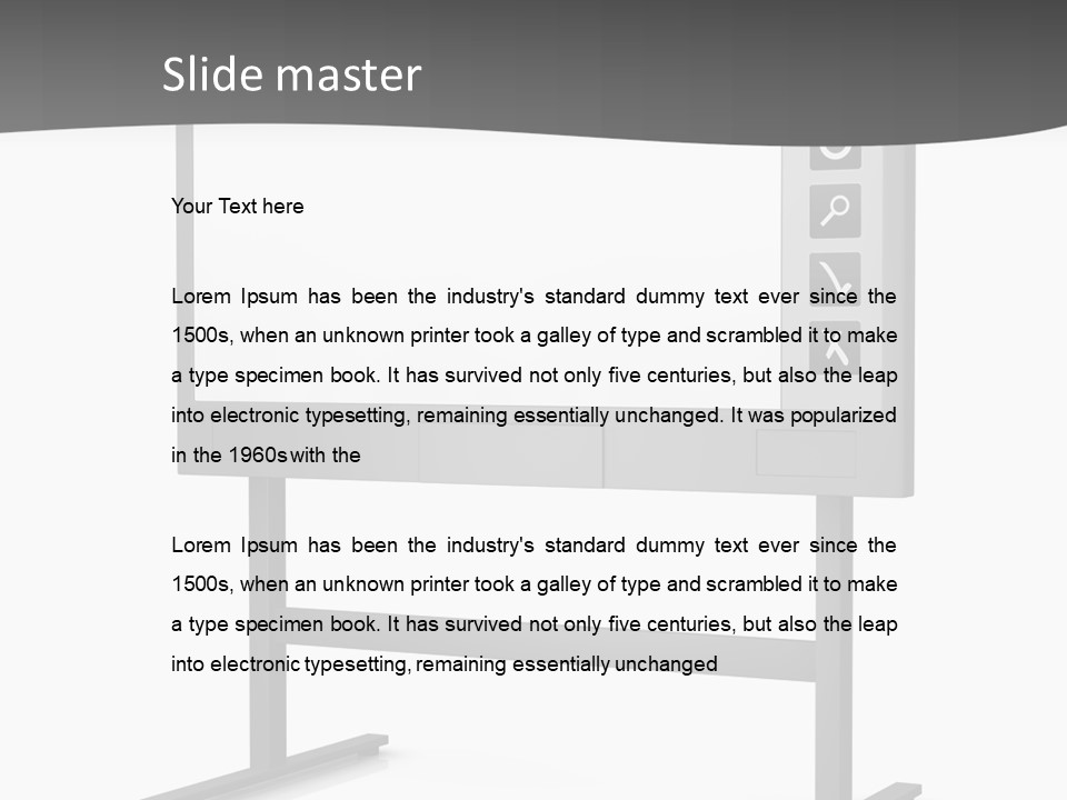 Interface Isolated Seminar PowerPoint Template