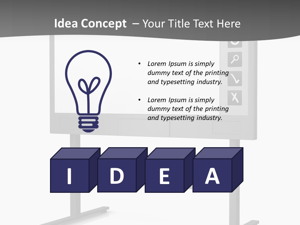 Interface Isolated Seminar PowerPoint Template