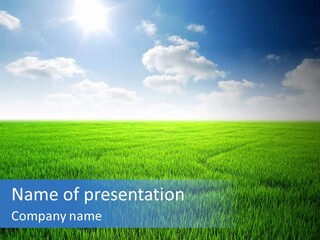 Farming Tropical Fresh PowerPoint Template