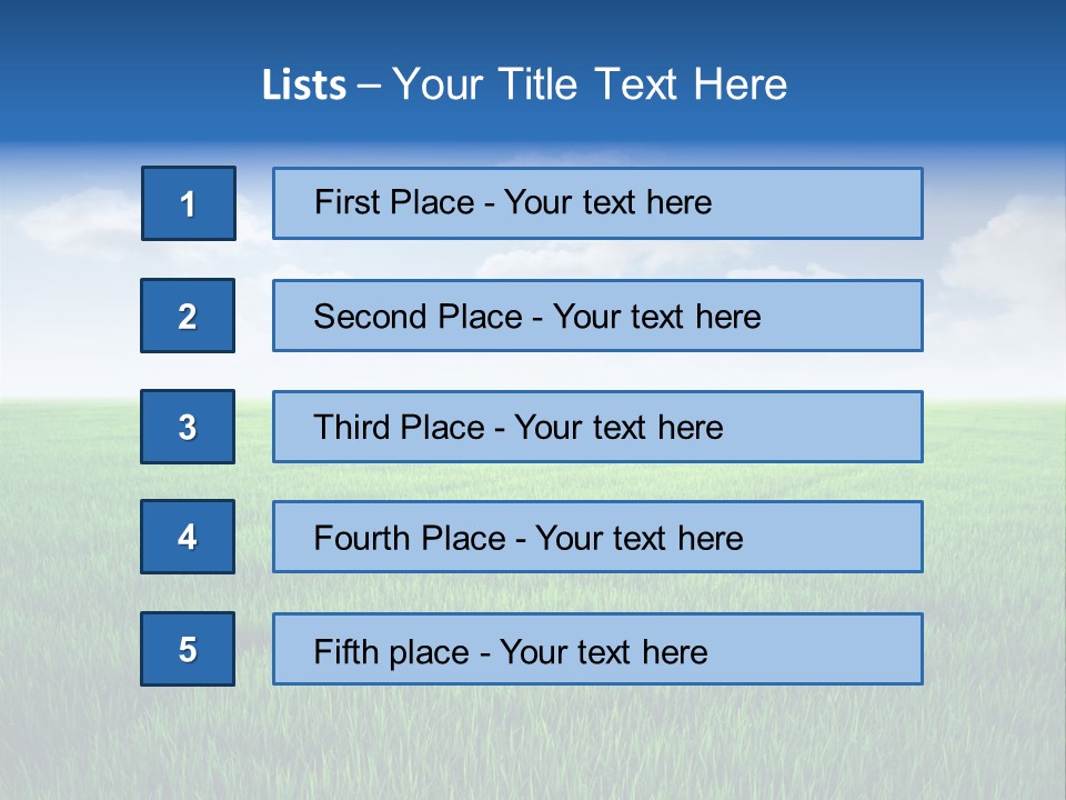 Farming Tropical Fresh PowerPoint Template