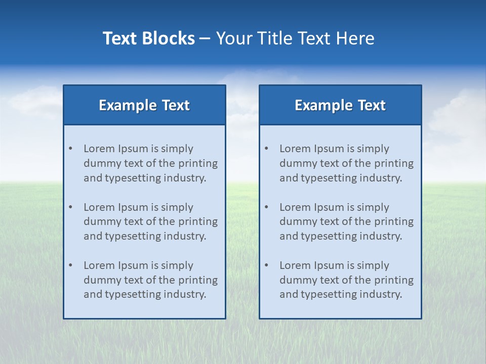 Farming Tropical Fresh PowerPoint Template