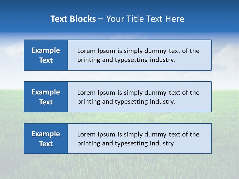 Farming Tropical Fresh PowerPoint Template