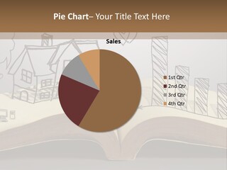 Study Object Blue PowerPoint Template