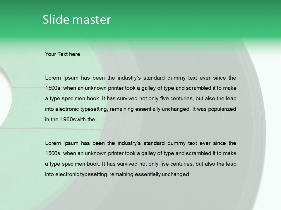 Old Analog Art PowerPoint Template