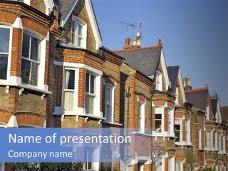 Community Housing Flat PowerPoint Template