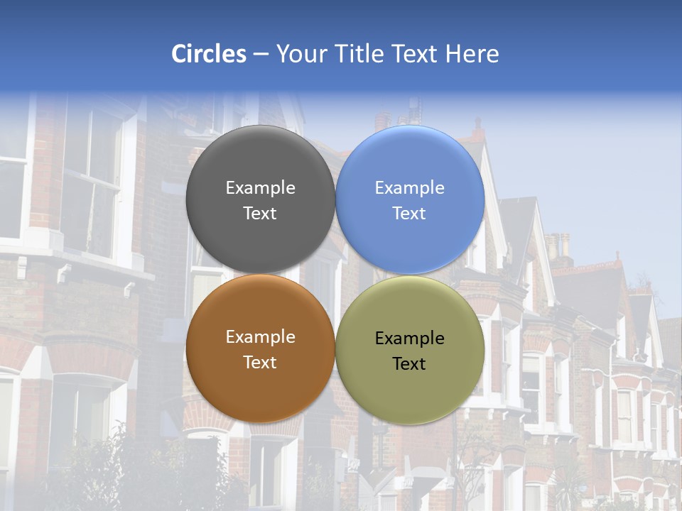 Community Housing Flat PowerPoint Template