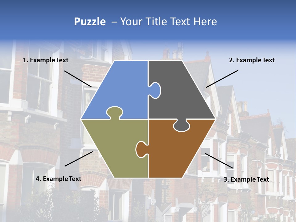 Community Housing Flat PowerPoint Template