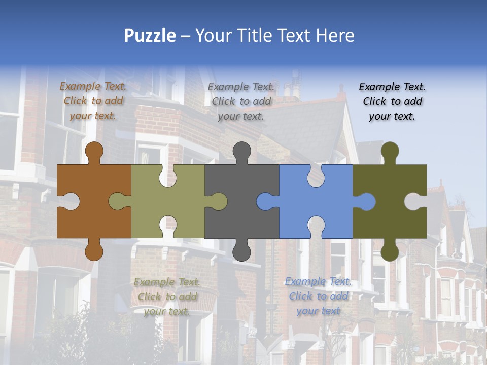 Community Housing Flat PowerPoint Template