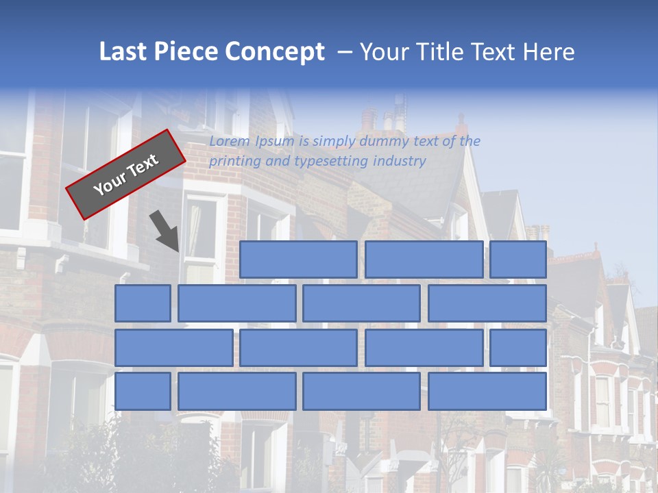 Community Housing Flat PowerPoint Template