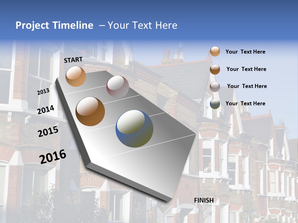 Community Housing Flat PowerPoint Template