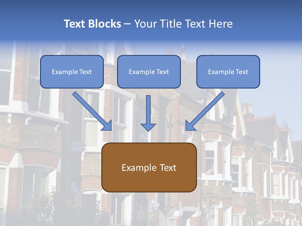 Community Housing Flat PowerPoint Template