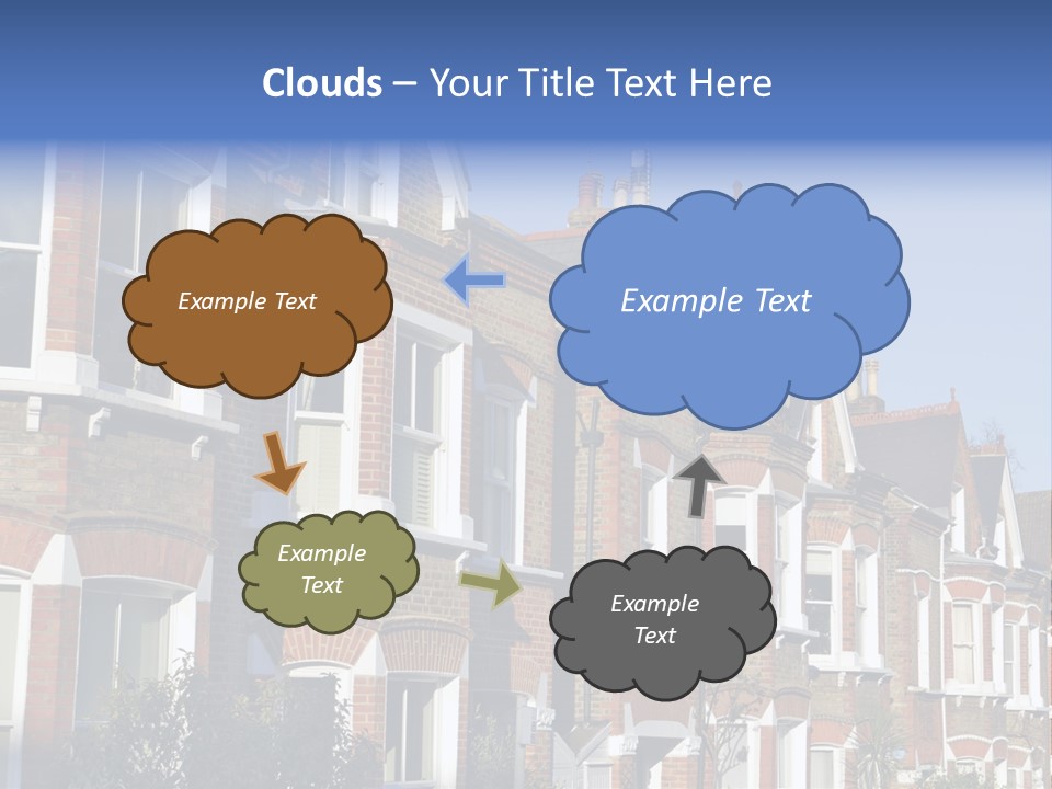 Community Housing Flat PowerPoint Template