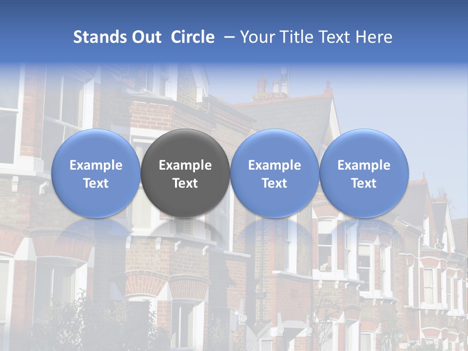 Community Housing Flat PowerPoint Template
