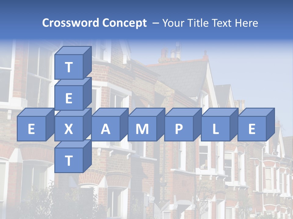 Community Housing Flat PowerPoint Template