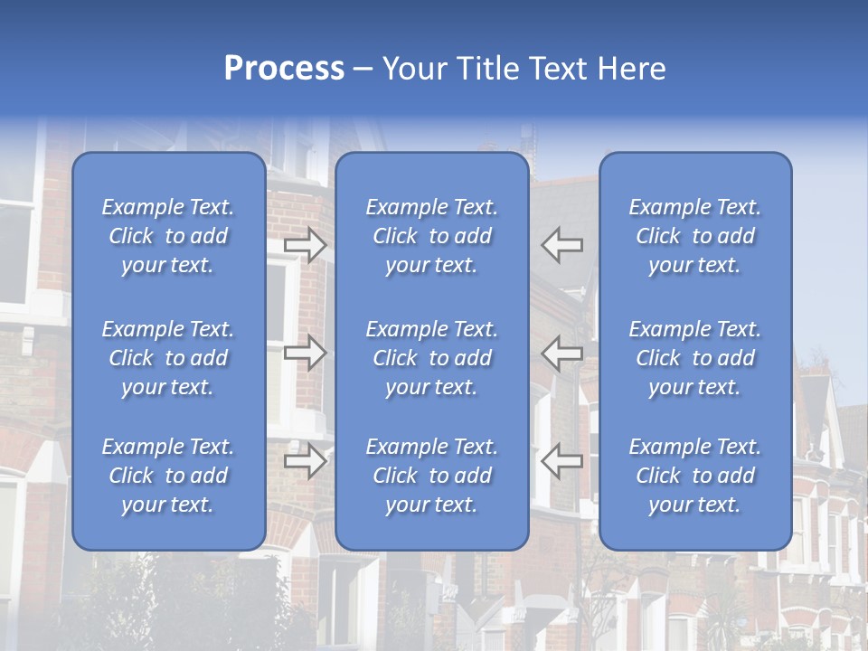 Community Housing Flat PowerPoint Template