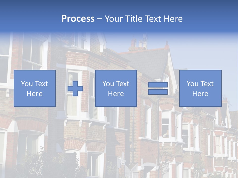 Community Housing Flat PowerPoint Template