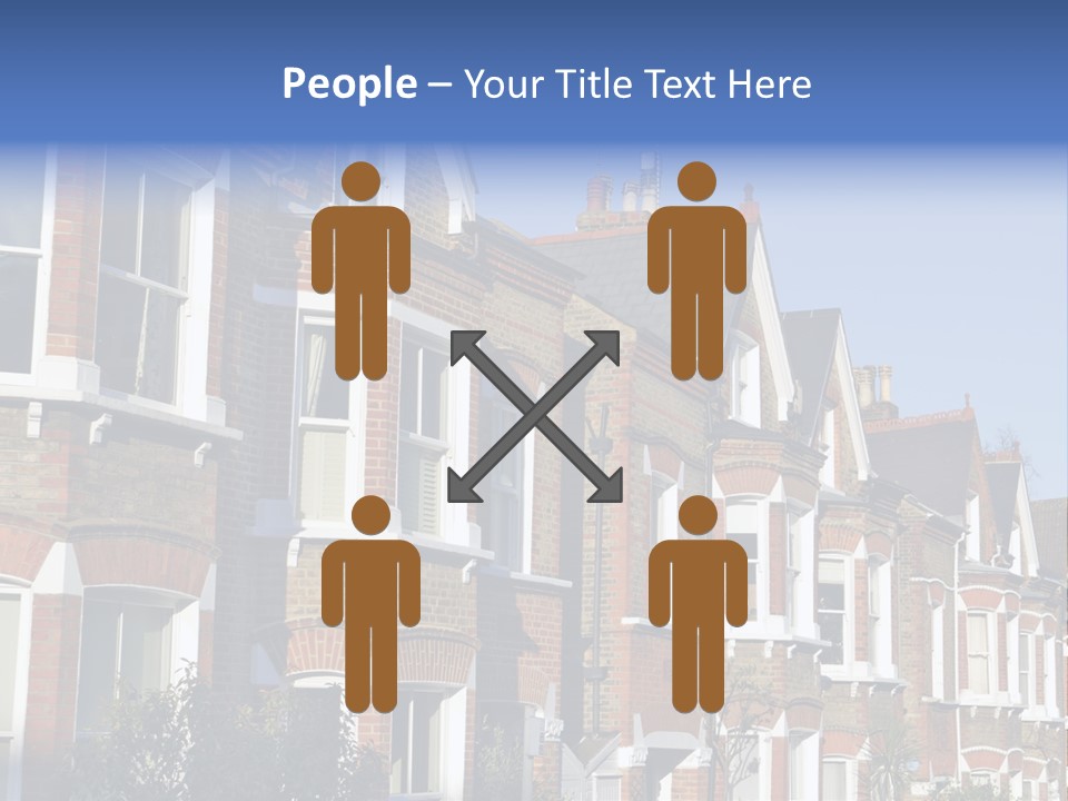 Community Housing Flat PowerPoint Template
