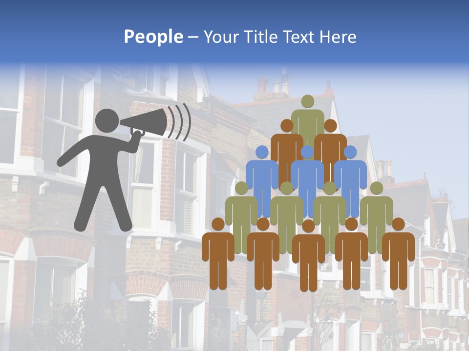 Community Housing Flat PowerPoint Template