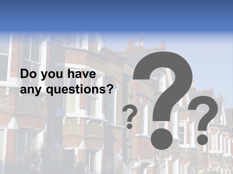 Community Housing Flat PowerPoint Template