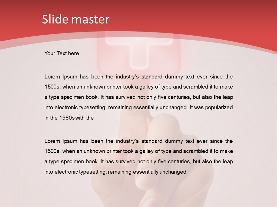 Icon Display Aid PowerPoint Template