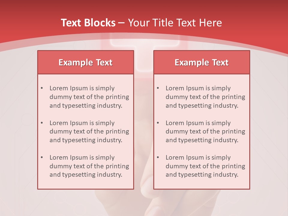Icon Display Aid PowerPoint Template
