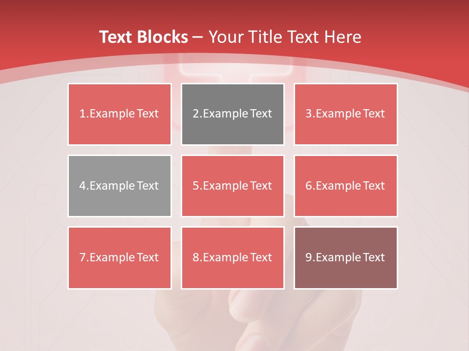 Icon Display Aid PowerPoint Template