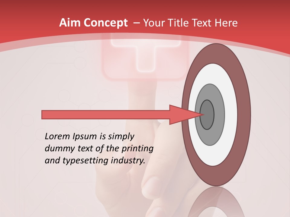 Icon Display Aid PowerPoint Template