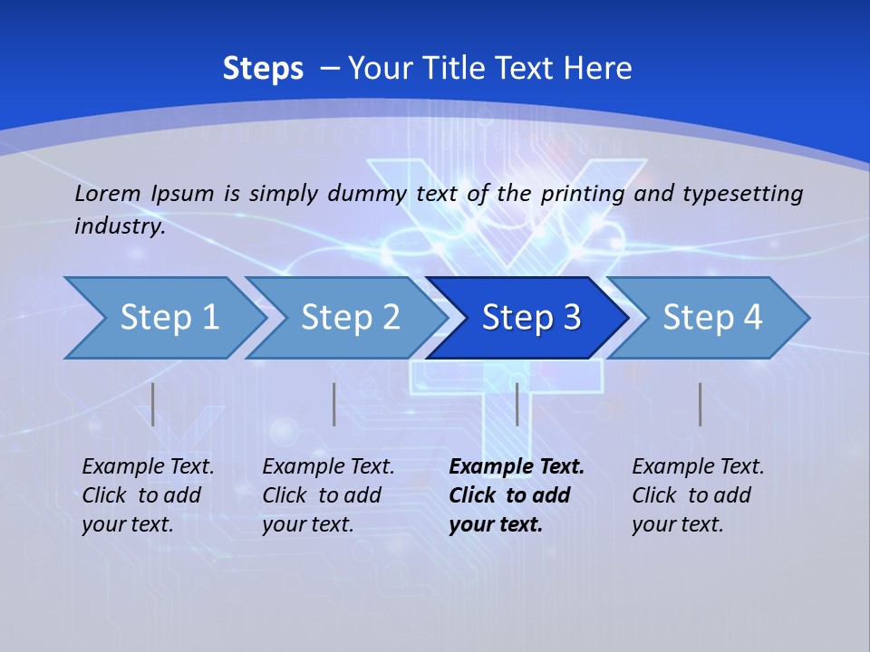 Financial Business Stock Exchange PowerPoint Template