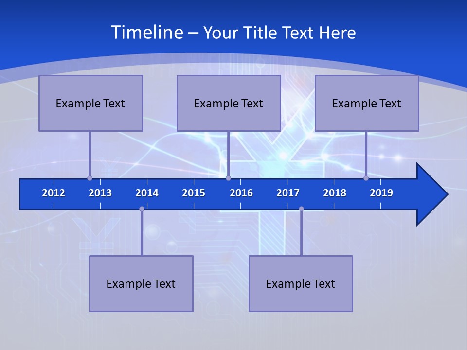 Financial Business Stock Exchange PowerPoint Template