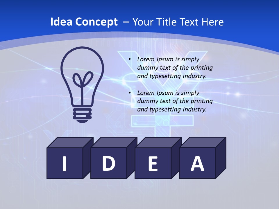 Financial Business Stock Exchange PowerPoint Template