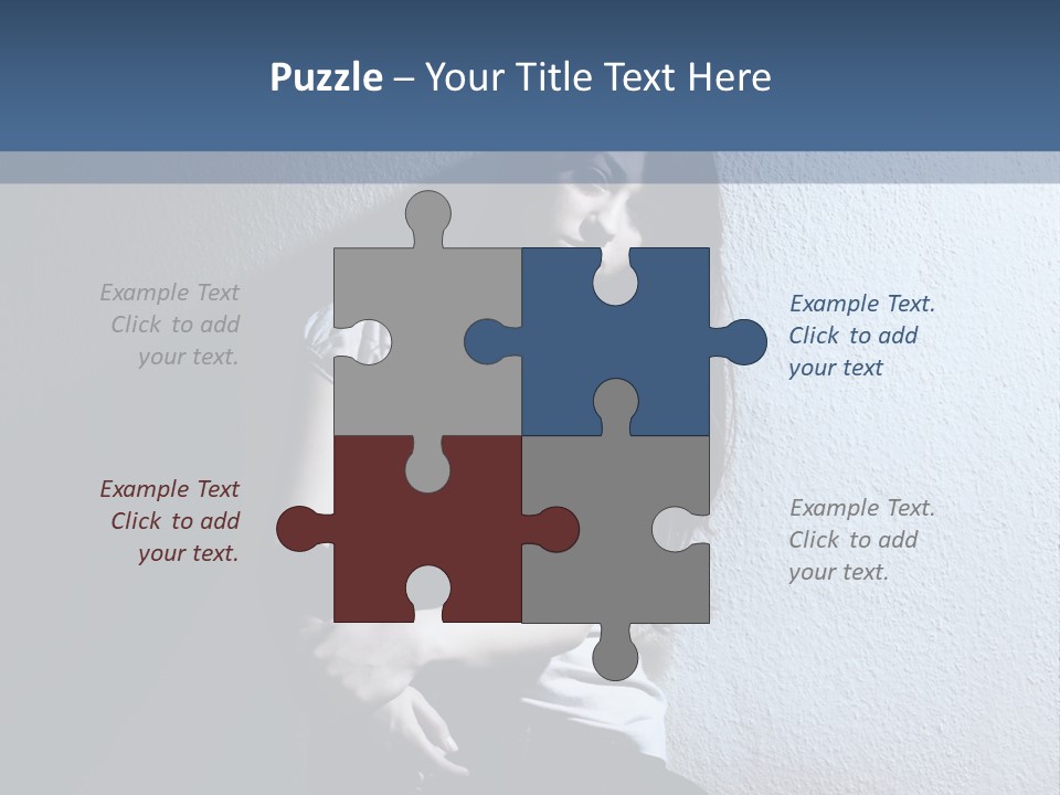 Misery Miserable Person PowerPoint Template