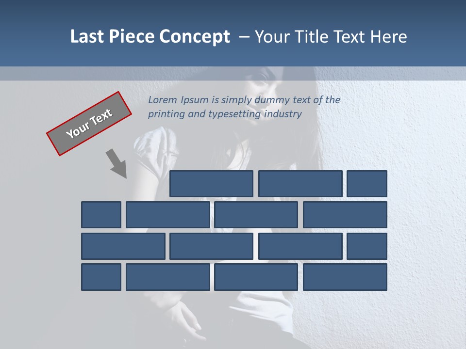 Misery Miserable Person PowerPoint Template