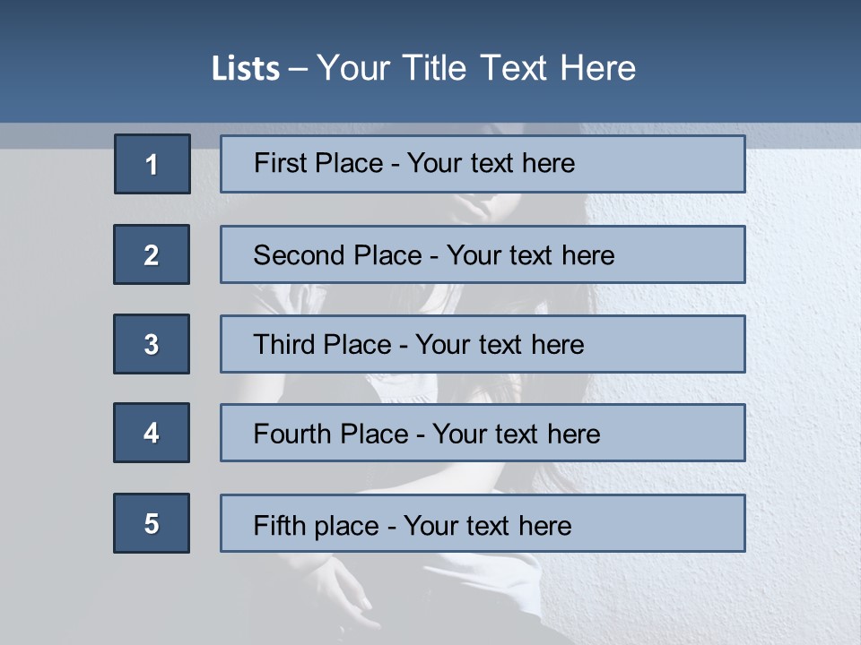 Misery Miserable Person PowerPoint Template