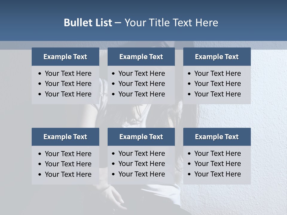 Misery Miserable Person PowerPoint Template