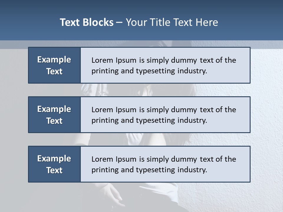 Misery Miserable Person PowerPoint Template