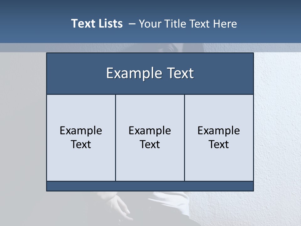 Misery Miserable Person PowerPoint Template