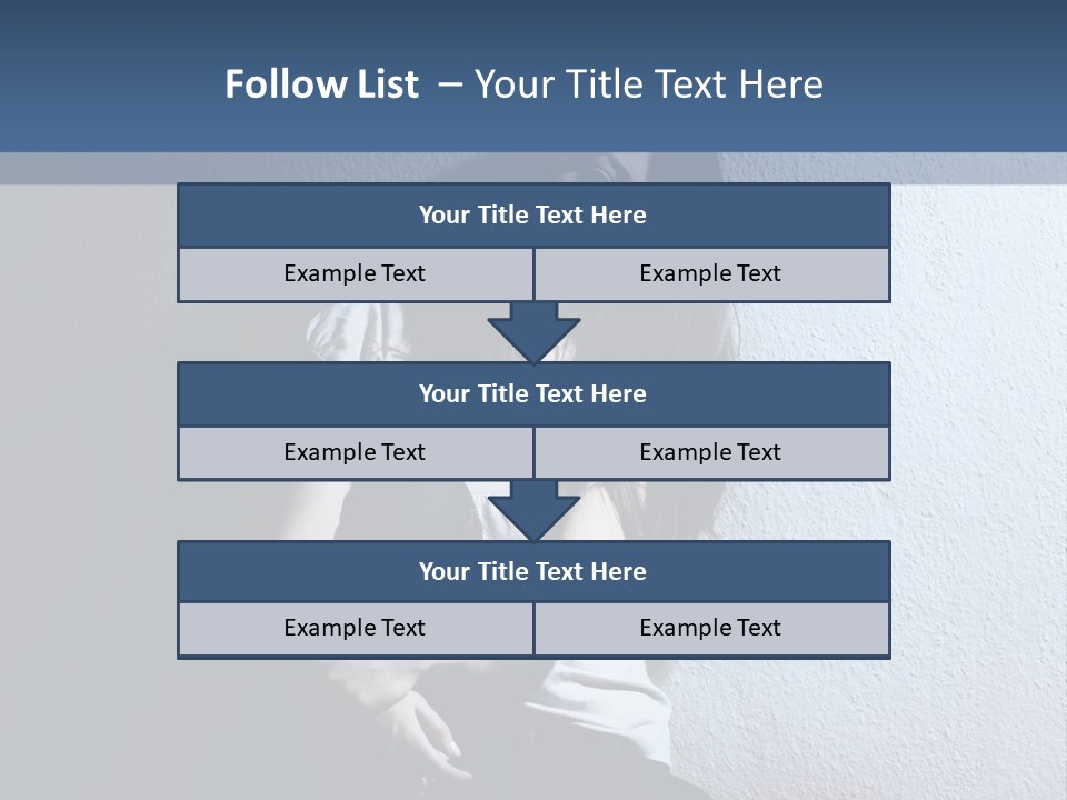 Misery Miserable Person PowerPoint Template