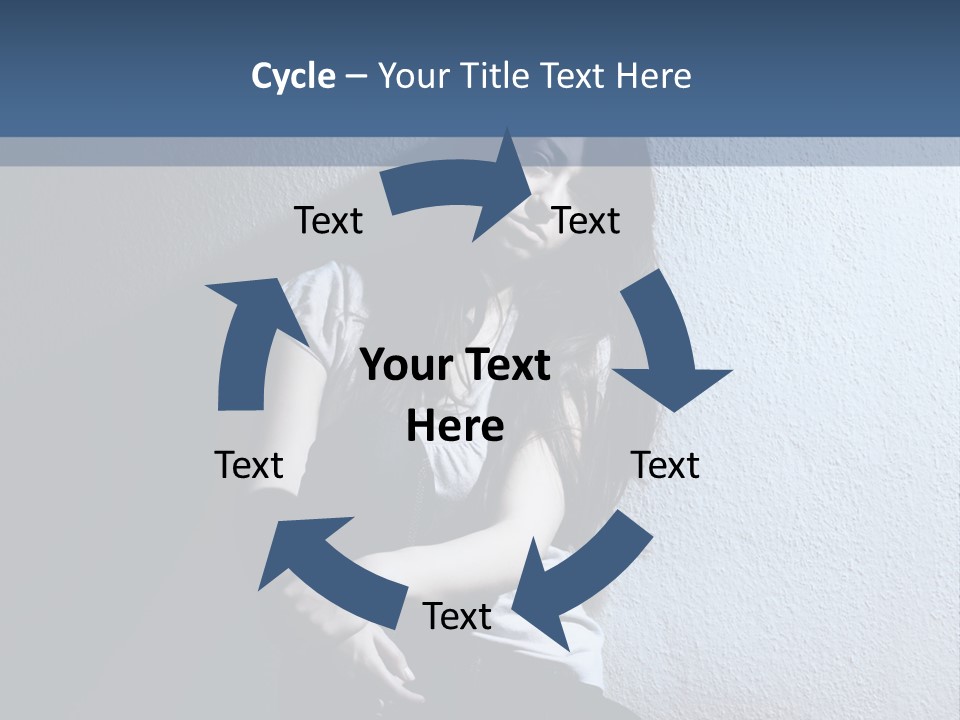 Misery Miserable Person PowerPoint Template