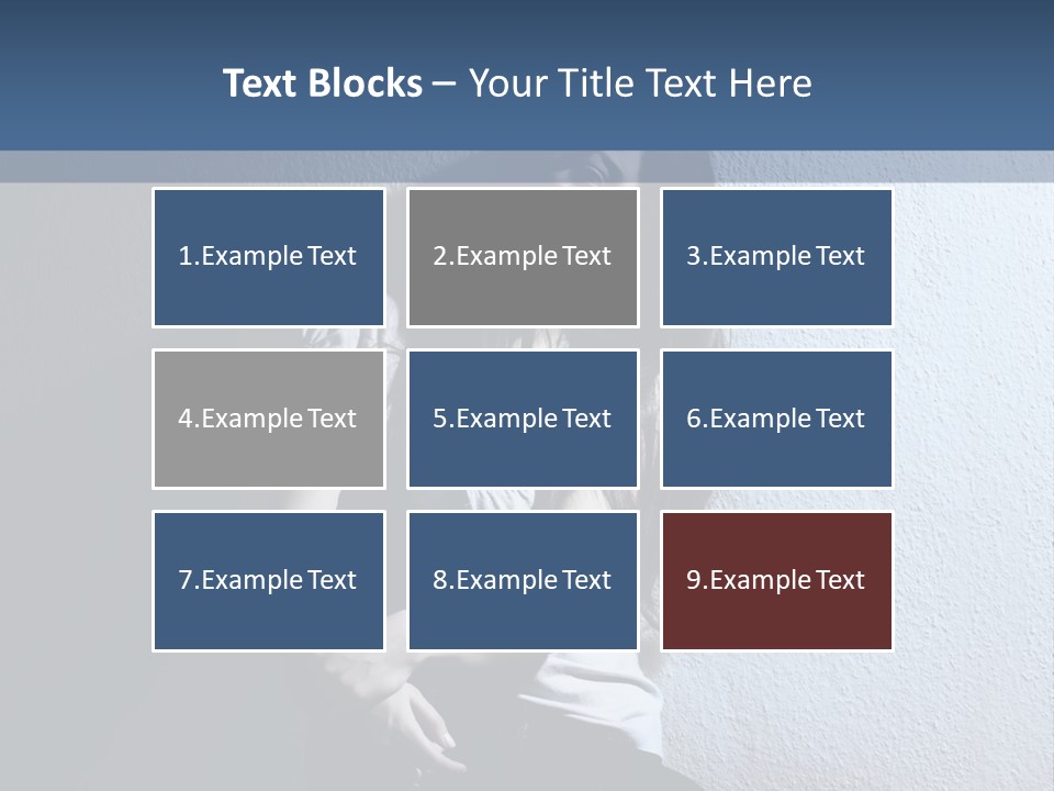 Misery Miserable Person PowerPoint Template