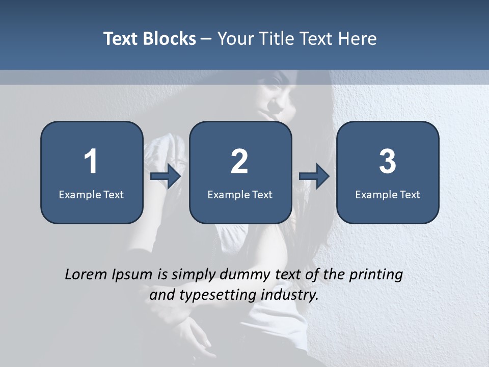 Misery Miserable Person PowerPoint Template