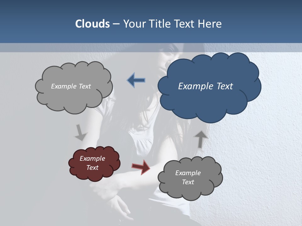 Misery Miserable Person PowerPoint Template