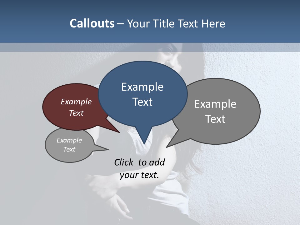 Misery Miserable Person PowerPoint Template