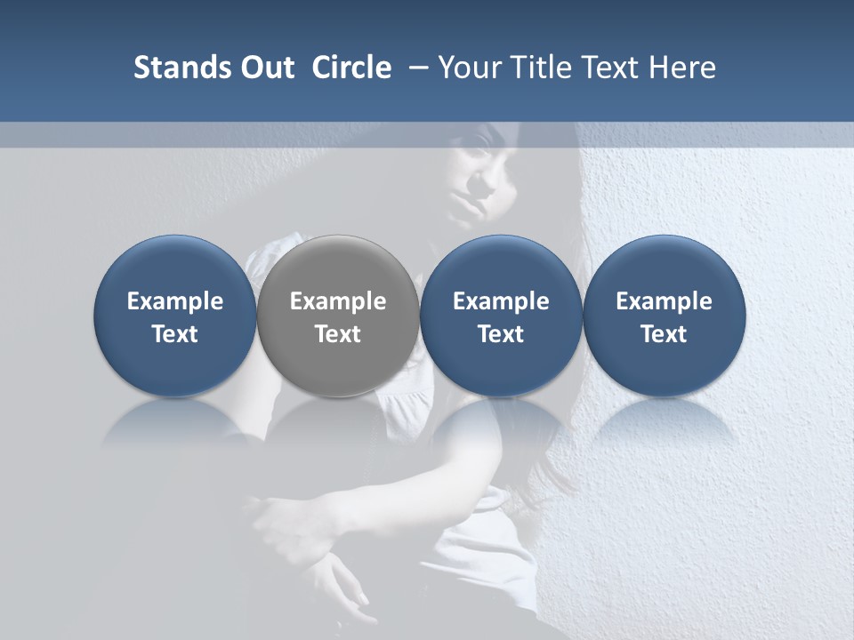 Misery Miserable Person PowerPoint Template
