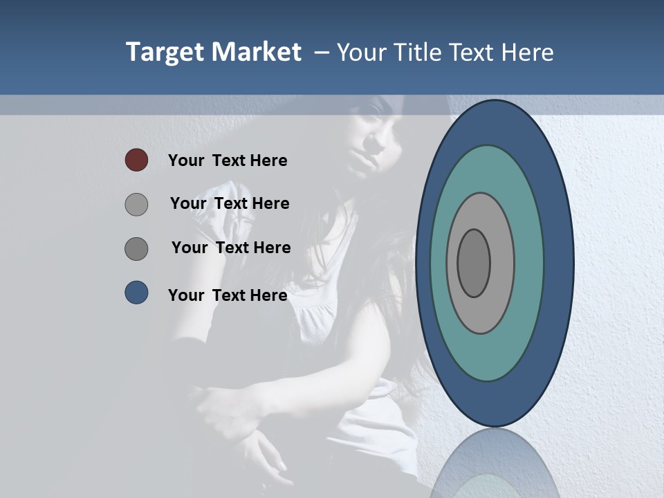 Misery Miserable Person PowerPoint Template