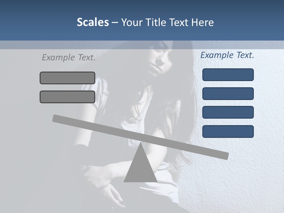 Misery Miserable Person PowerPoint Template