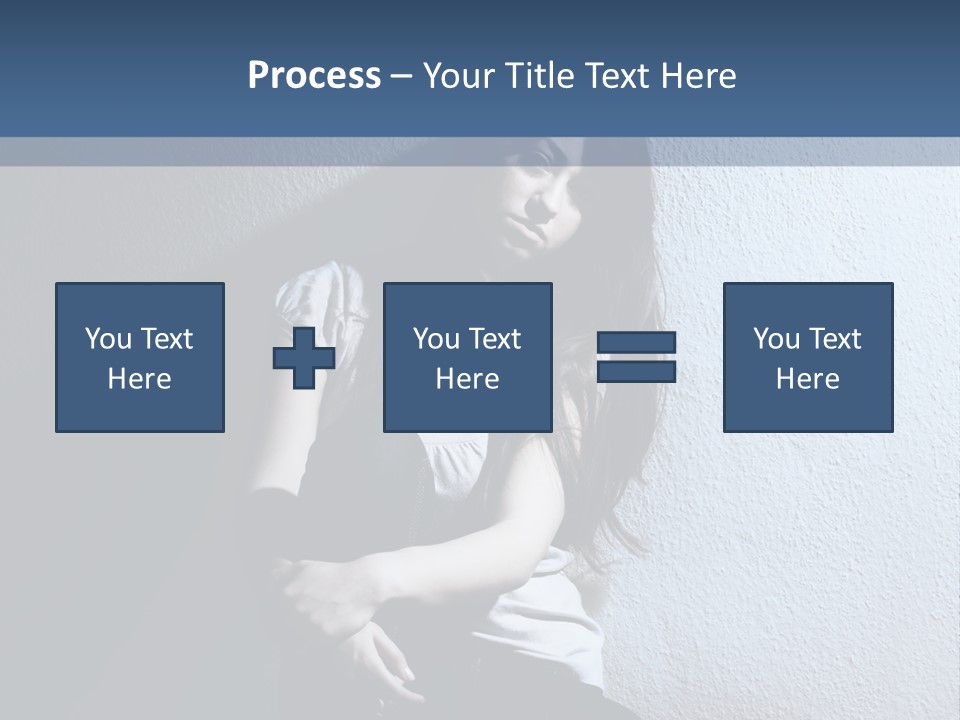 Misery Miserable Person PowerPoint Template