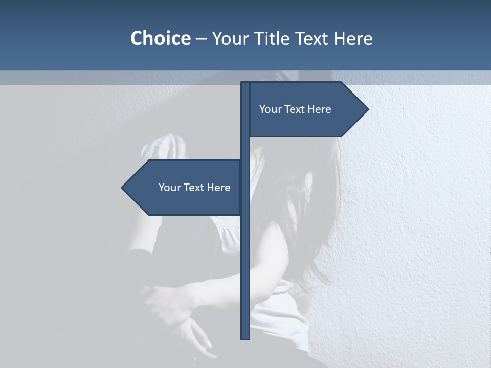 Misery Miserable Person PowerPoint Template