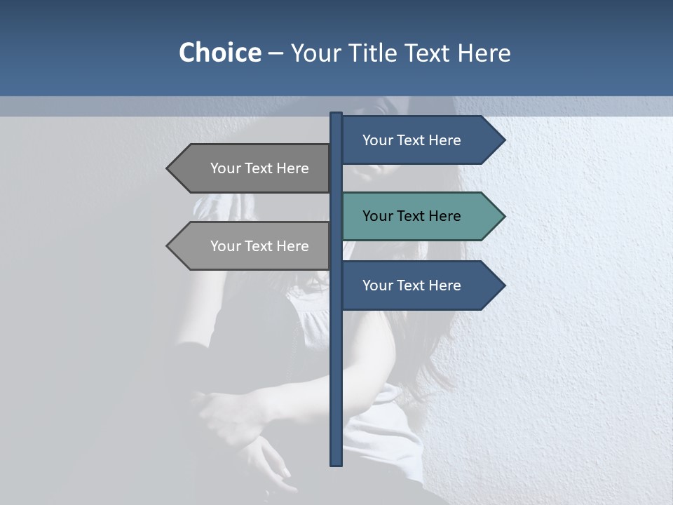 Misery Miserable Person PowerPoint Template
